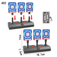 Cible de tir électronique Luger Sound Light avec système de notation automatique, conception à réinitialisation automatique, jeu de tir de haute précision pour enfants