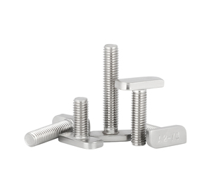 Tornillos en T de Acero Inoxidable 304 M8 con Cabeza Cuadrada para Perfil de Aluminio y Canal de Riel Solar - Product Image 5