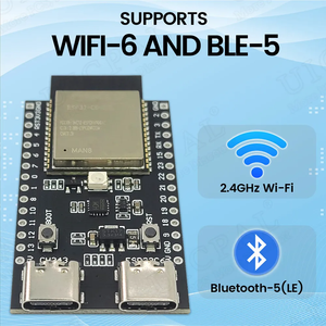 ESP32 C6 Wifi 6 Module Development Board for Linux <strong>Win</strong> 160MHz RISC-V 4MB 8MB Flash <strong>Internet</strong> of Things Type-C ESP32-C6-WROOM1 - Product Image 3