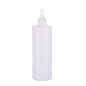 Black Cylinder PP <b>Plastic</b> <b>Bottle</b> With Screw Cap For Cosmetic Use - Product Image 3