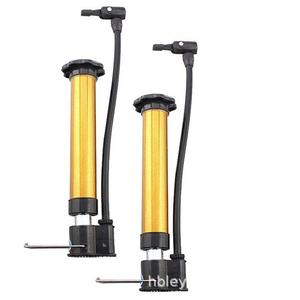 Mini Bomba de Aire Portátil de Metal Dorado Manual con Aguja para Balones de Baloncesto, Voleibol y Fútbol - Product Image 5