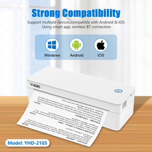 300dpi không dây Bluetooth Máy in nhiệt A4, tương thích với IOS <span class=keywords><strong>Android</strong></span> máy tính, lý tưởng cho siêu thị hiệu thuốc thư viện - Product Image 5