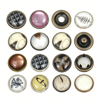 Bouton-pression personnalisé en métal à griffes de 9,5 mm pour perle, bouton-pression à cinq griffes