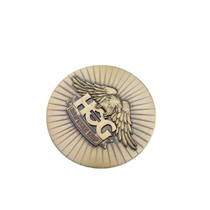 Pièce commémorative en bronze céleste 1916, motif en relief, objet de collection, dérivés d'animation - Product Image 5