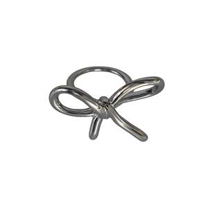Fashion <b>Ring</b> 316L Stainless Steel PVD Gold Plating Sustainable Resistant Design For Women Men Unisex Jewelry - Product Image 1