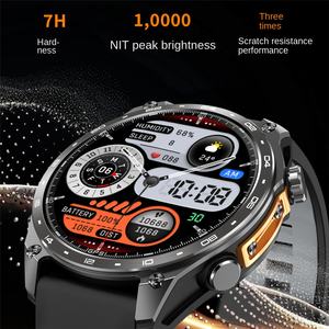 <span class=keywords><strong>Reloj</strong></span> inteligente HD300pro Android para llamadas, pantalla AMOLED, Monitor de presión arterial y frecuencia cardíaca, IP68, resistente al agua, para deportes al aire libre - Product Image 2