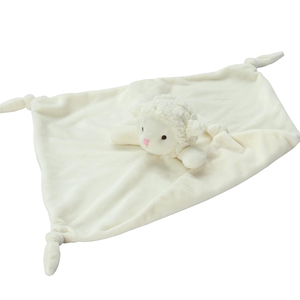 Enfant en bas âge Snuggle Toy Animal en peluche bébé en peluche Animal couverture de sécurité confortable en peluche bébé couverture de sécurité Loveys - Product Image 2