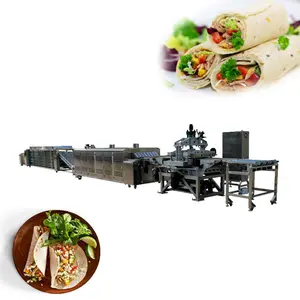 Big Capacity manual tortilla make machine manual roti maker chapati maker Production Line