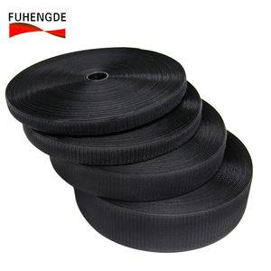 Nastro Ignifugo Ecologico di Alta Qualità Resistente al Fuoco Adesivo Monolatero 100% Nylon Nero Morbido - Product Image 5