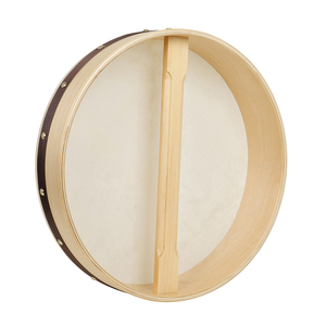 Fábrica al por mayor soporte OEM 16 "y 18" piel de oveja Natural haya percusión pandereta tambor Lreland <span class=keywords><strong>Bodhran</strong></span> con Knock Rod - Product Image 2