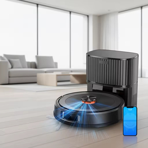 <b>Floor</b> Cleaning Robot With Self-Emptying Dustbin <b>Mopping</b> Laser Smart Robot Vacuum <b>Cleaner</b> Self-Emptying Dustbin Automatically Emp - Product Image 1