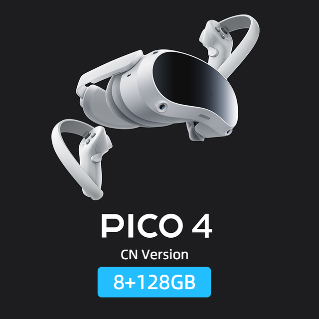 Pico 4 VR Headset - Immerse in 3D Gaming & Metaverse