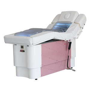 Lit électrique facial réglable <span class=keywords><strong>de</strong></span> <span class=keywords><strong>massage</strong></span> <span class=keywords><strong>de</strong></span> beauté <span class=keywords><strong>de</strong></span> station thermale <span class=keywords><strong>de</strong></span> l'eau <span class=keywords><strong>de</strong></span> lumière LED colorée moderne avec le matelas d'eau pour l'usage extérieur - Product Image 1