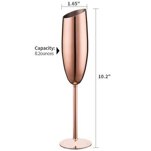 304 Stainless Steel Creative Beveled Mouth Red <b>Wine</b> Champagne Glasses <b>Goblet</b> for Family Banquet Outdoor Gathering - Product Image 4