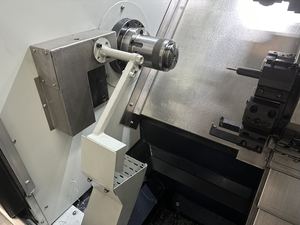 Tck6340s nghiêng giường nhỏ máy tiện 2 + 2 công cụ điện Y trục máy tiện CNC phay gia công dịch vụ Collet Chunk torno phanh máy tiện - Product Image 6