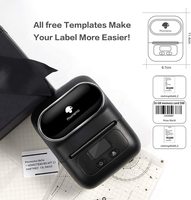 Impresora de Etiquetas Térmicas Inalámbrica Phomemo M110, Mini Impresora Portátil de Etiquetas, Impresora Portátil de Fotos
