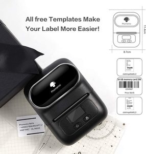 <span class=keywords><strong>Phomemo</strong></span> M110 Kabelloser Thermischer Etikettendrucker Tragbarer Mini-Aufkleberdrucker Bluetooth Barcode Impresoras Portatil Imprimante Photo - Product Image 6