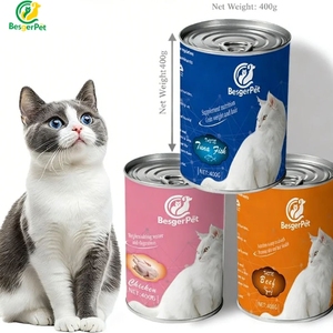 OEM Private Label Dosenfutter für Katzen Großhandel Premium <span class=keywords><strong>Nassfutter</strong></span> für Katzen Hersteller Maßgeschneiderte Formel Haustier-Dosenfutter - Product Image 1