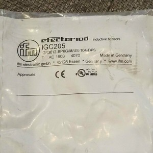 หนึ่งชิ้นสำหรับเซ็นเซอร์สวิตช์แบบเหนี่ยวนำ IFM รุ่นใหม่ IGC205 - Product Image 1