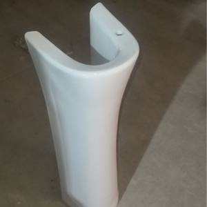 Bassin sur pied en céramique haute température moderne de l'usine Chaozhou <span class=keywords><strong>Petit</strong></span> lavabo domestique au sol - Product Image 4