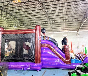 Inflable de Calabaza de Halloween para Uso Comercial, con Entrada y Ventana de Malla, para Centros Comunitarios - Product Image 2