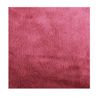 Tissu en peluche doux-Matériau en poils de polyester moelleux pour couvertures, jouets et artisanat de bricolage