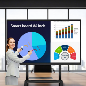 Pizarra Electrónica Inteligente con Pantalla HD de 75 Pulgadas, Panel Interactivo con Pantalla Táctil Infrarroja para la Enseñanza en el Aula - Product Image 2