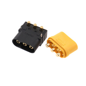 Conectores de Montaje en PCB Amass MR60PB (Vertical) y MR60PW-M (Horizontal), Conectores de Alta Corriente de 30A-60A para Placas de ESC/Motor RC - Product Image 4