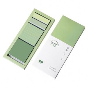 Gradient Color Multifunctional Sticky Notes Set 480 Sheets Assorted Sizes <b>Memo</b> <b>Pads</b> Office School Stationery Time - Product Image 2