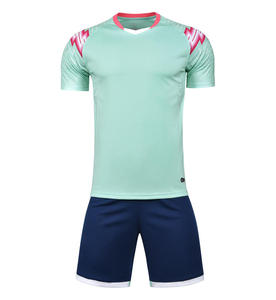 纯色足球服最新款式新设计男式足球服热卖男女通用足球服待售 - Product Image 4