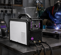 Machine à souder TIG AC DC 250A à impulsions, inverseur, affichage numérique IGBT, soudeuse MMA ARC pour le soudage de l'aluminium et de l'acier inoxydable