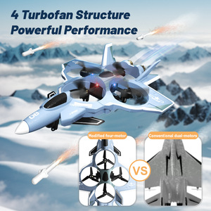 Velivoli <span class=keywords><strong>telecomandati</strong></span>, caccia missilistico sensibile alla gravità, acrobazia 360 rotante senza giocattolo per fotografia aerea - Product Image 3