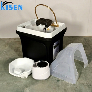 Lavabo Portátil Moderno de Lujo para Spa, Marca Kisen, con Función de Circulación de Agua y Vaporización, Desmontable, para Uso en Baños y Gimnasios - Product Image 1