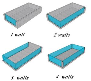 Grande piscine transparente et épaisse en acrylique, fenêtre de piscine extérieure en acrylique résistant aux UV pour piscine en acrylique - Product Image 4