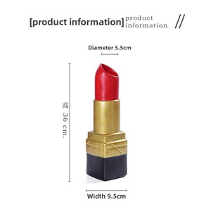 <span class=keywords><strong>Vaso</strong></span> di Lusso Fatto a Mano in <span class=keywords><strong>Resina</strong></span> a Forma di Rossetto Decorazione Artistica Creativa e Personalizzata per la Casa <span class=keywords><strong>Vaso</strong></span> Tradizionale da Terra per Composizioni Floreali da Tavolo - Product Image 6