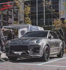Accessoires de voiture, lèvre avant en Fiber de carbone, pare-chocs avant sec, diffuseur de pare-chocs arrière, MTR Style Bodykit pour Porsche <span class=keywords><strong>Cayenne</strong></span> 9Y0 <span class=keywords><strong>SUV</strong></span> - Product Image 2