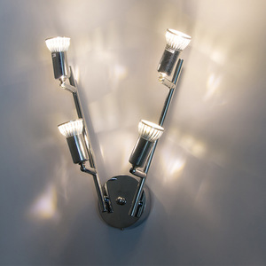 Candelabro de cocina COYOLED, luz de pared de techo LED redonda, candelabros de techo y lámparas, luz descendente LED de 4 cabezales - Product Image 5