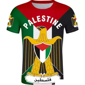 Wholesale High Quality Palestine Football Shirt Sports T-Shirts Palestine T Shirt For Promotion Supply
