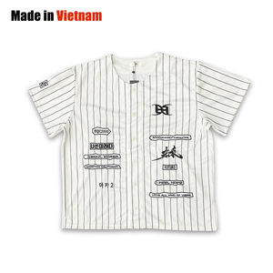 เสื้อเบสบอลปักลายสำหรับเยาวชนผ้าโพลีเอสเตอร์100% - Product Image 1