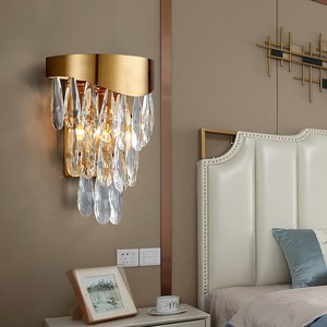 Applique murale LED moderne en cristal rectangulaire pour miroir <span class=keywords><strong>de</strong></span> <span class=keywords><strong>salle</strong></span> <span class=keywords><strong>de</strong></span> <span class=keywords><strong>bain</strong></span>, idéale pour la maison et l'hôtel - Product Image 1