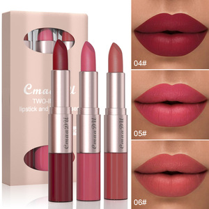 2024 scène de rencontre naturelle et mate populaire effectuant un maquillage quotidien artefact haut de gamme rouge à lèvres brillant à lèvres - Product Image 3