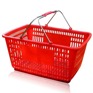<span class=keywords><strong>Panier</strong></span> de courses en plastique à <span class=keywords><strong>main</strong></span> pour la vente en gros, la vente <span class=keywords><strong>au</strong></span> détail, l'épicerie, le supermarché - Product Image 3