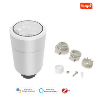 Termostato Inteligente para Radiador HY367, Control por Aplicación Zigbee, Multimodo, Regulación Precisa de la Temperatura