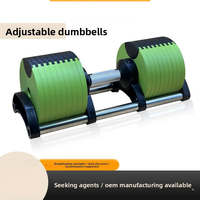 Ensemble d'haltères réglables en fonte et en acier pour la musculation, la remise en forme, l'entraînement du corps entier à domicile, durable