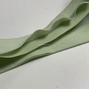 Xinde Quảng Đông dệt kim nylon đàn hồi thiên vị ràng buộc Băng gấp trên ban nhạc đàn hồi vải cho quần áo và đồ lót - Product Image 3
