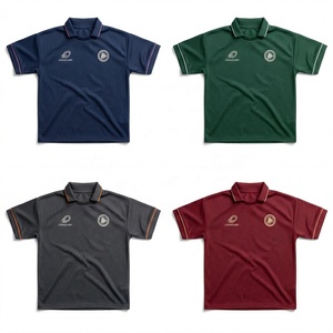 Camiseta de Fútbol Polo Personalizada Estilo Blokecore, con Ribete Rosa Marino, Transpirable y Ligera, Ideal para Entrenamientos, Partidos y Uso en Equipo - Product Image 4