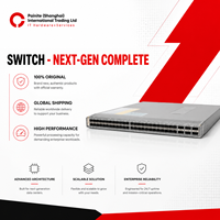 Commutateur Ethernet géré haute performance Cisco N9K-C93180YC-FX3 Série Cisco Nexus 9300-FX3 48 ports 1/10/25 Gigabit Ethernet SFP28 Po