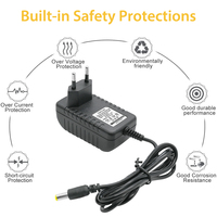 Alimentation électrique DC5.2V 2A, chargeur mural 5V 1A 2A 3A pour décodeur TV, récepteur satellite DVB Russie, adaptateur secteur LED AC DC