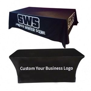 Hot Sale Cheap Price Ceremonies Decorations <b>Round</b> <b>Table</b> <b>Cloth</b> Advertising Display <b>Table</b> Cover - Product Image 1