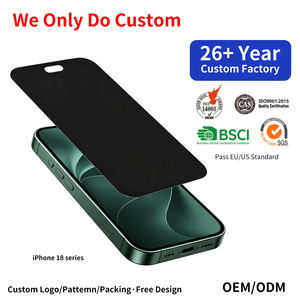 Protection d'écran en verre trempé 9H anti-espion ultra-mince 2.5D à couverture intégrale pour 18 pouces – Offre Spéciale - Product Image 1